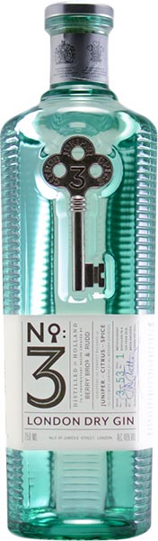 No. 3 London Dry Gin  (700 ml)