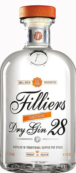 Filliers Dry Gin 28  "Targerine" (500 ml)
