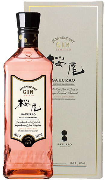 Sakurao  Japanese Craft Dry Gin Limited (700 ml)