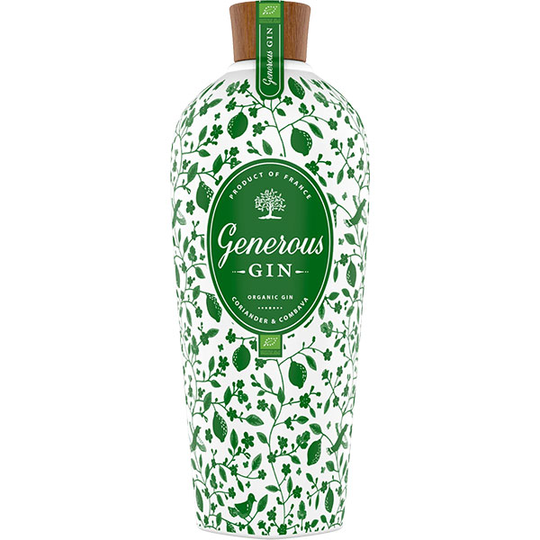 Generous  Aromatic Craft Gin Organic Coriander & Combava (700 ml)