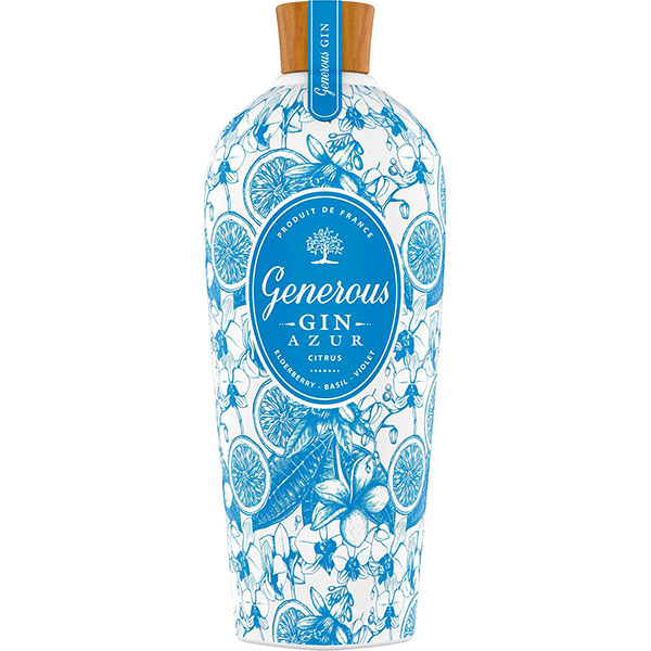 Generous  Aromatic Craft Gin Azur (700 ml)