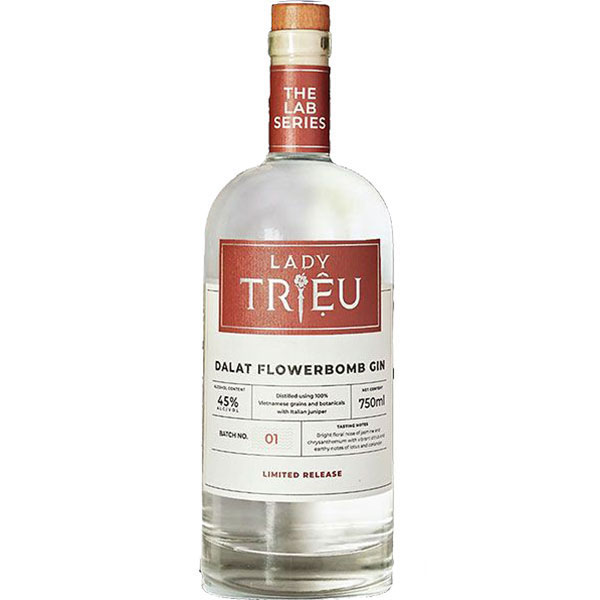 Lady Trieu  Lab Series Dalat Flowerbomb Gin (750 ml)