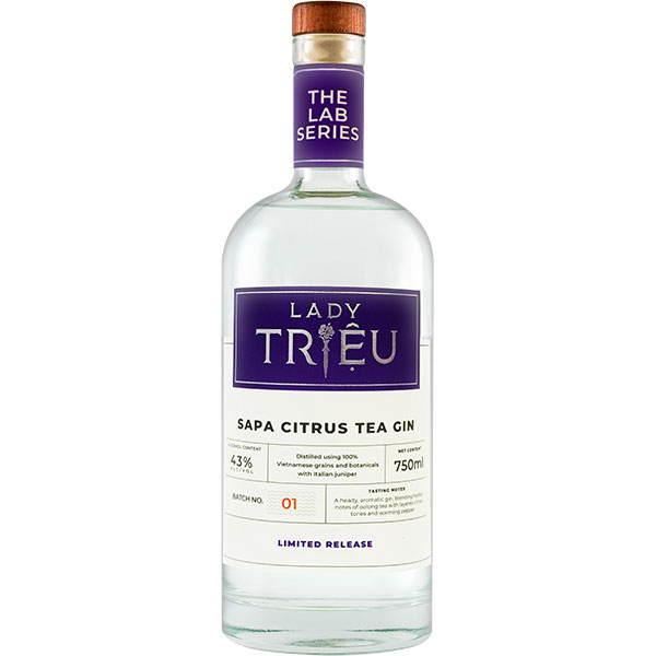 Lady Trieu  Lab Series Sapa Citrus Tea Gin (750 ml)