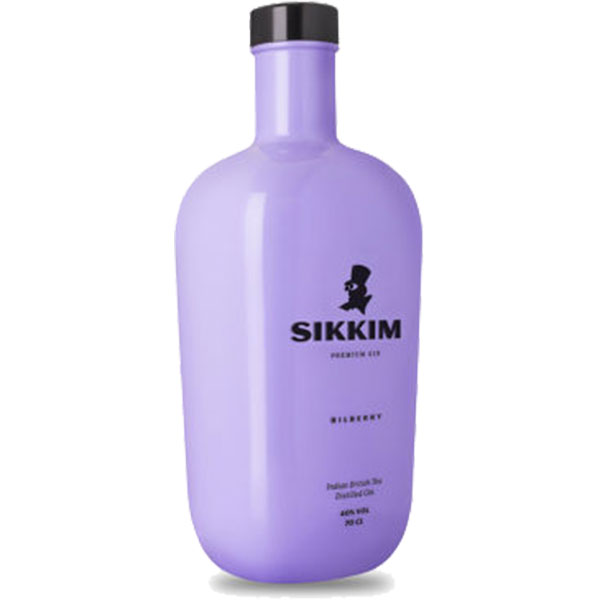 Sikkim  Bilberry Distilled Gin - Indian British Tea (700 ml)