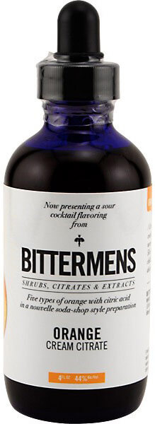 Bittermens   Orange Cream Citrate (125 ml)
