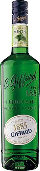 Giffard  Crème De Menthe Verte (Green Mint) (700 ml)