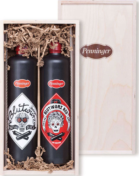Blutwurz  Black & Red Wooden Box