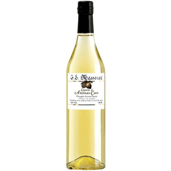 Massenez Liqueur D'Ananas Coco (Pineapple Coconut) (700 ml)