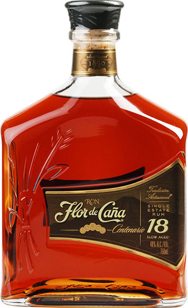 Flor de Caña  18 years Centenario Rum (700 ml)