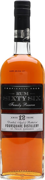 Rum Sixty Six  12 YO Family Reserve (700 ml)