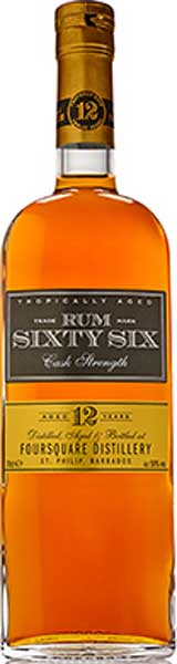 Rum Sixty Six  12 YO Cask Strength (700 ml)