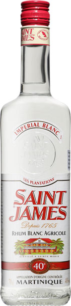 Saint James  Imperial "Rhum Agricole" White (700 ml)