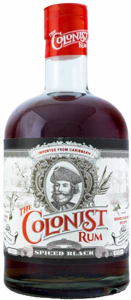 The Colonist  Black Spiced Rum (700 ml)