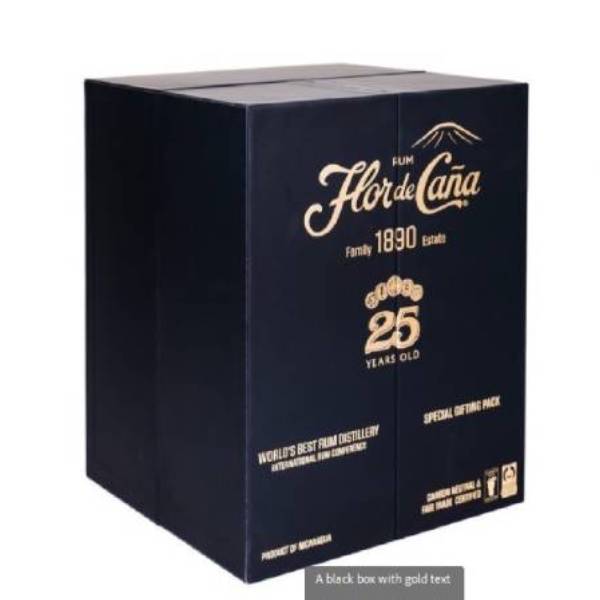 Flor de Caña  25 years Centenario Rum Box Set