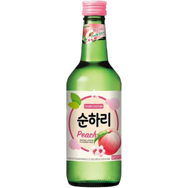Chum Churum  Peach  Soju (360 ml) (Pack 20 Bottles)