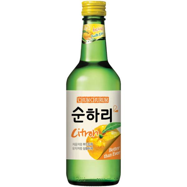 Chum Churum  Citron Soju (360 ml) (Pack 20 Bottles)