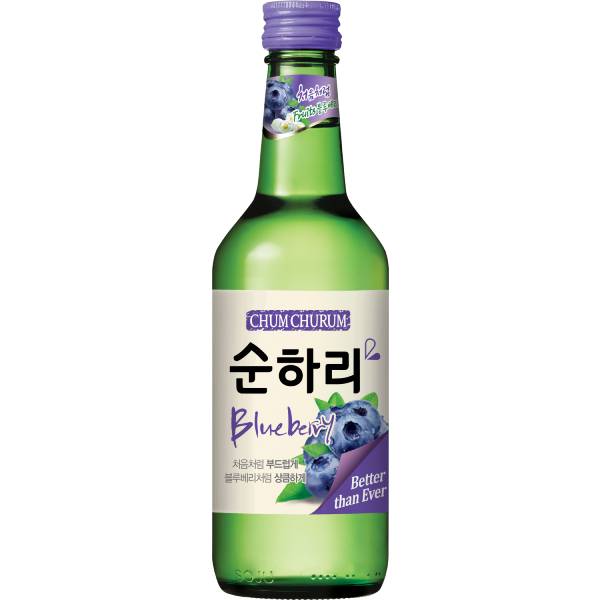 Chum Churum  Blueberry Soju (360 ml) (Pack 20 Bottles)