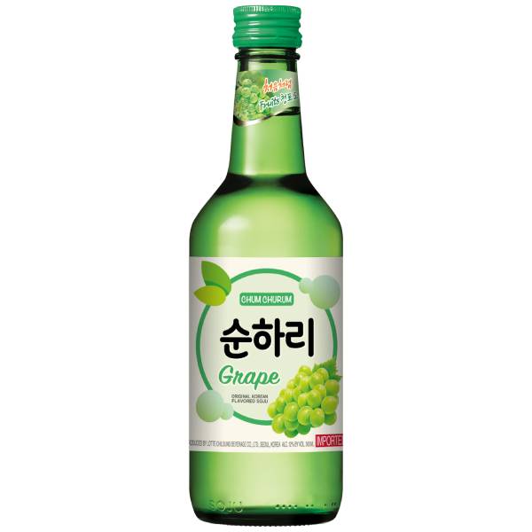 Chum Churum  Grape Soju (360 ml) (Pack 20 Bottles)