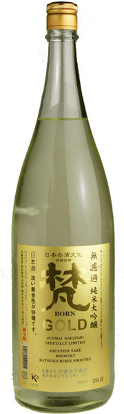BORN  Gold Junmai-Daiginjo (720 ml)