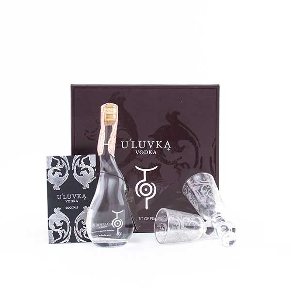 U’Luvka  Vodka Mini Gift Set Box (100 ml)