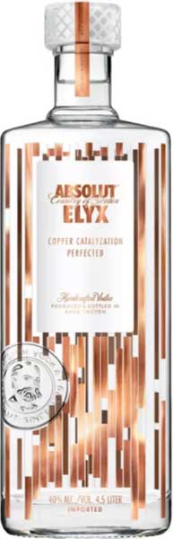 Absolut  Elyx (4.5 L) with Candle
