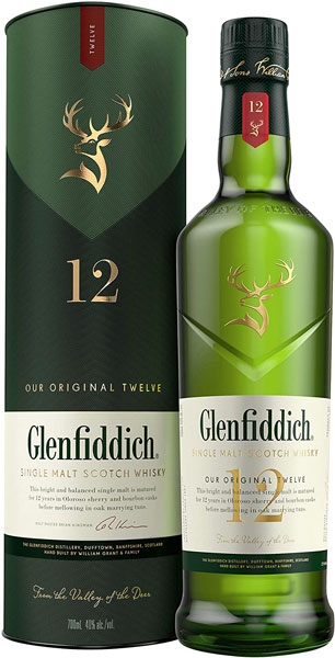 Glenfiddich  12 Years Old (700 ml) (With Box)