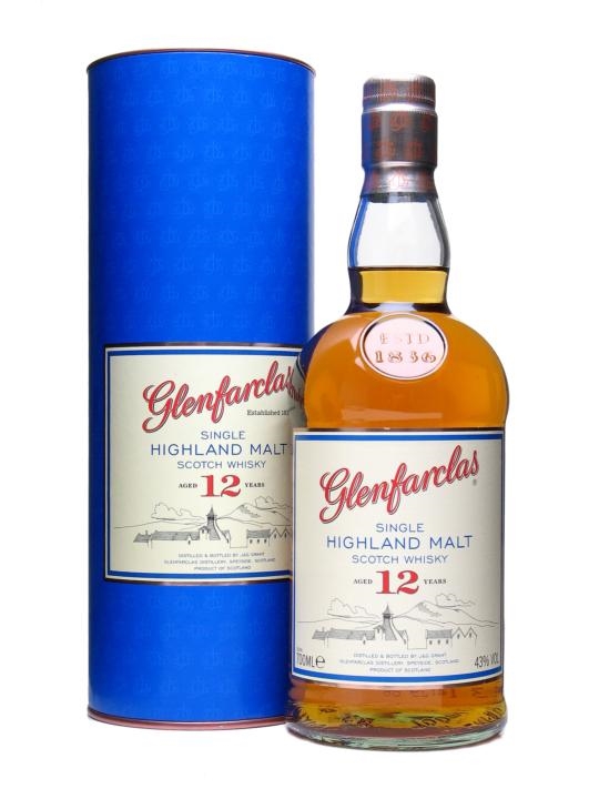 Glenfarclas  Single Highland Malt Whisky 12 Years (700 ml)