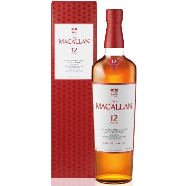 The Macallan  12 Year Old Sherry Oak (700 ml)