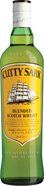Cutty Sark  Blended Scotch Whisky (700 ml)