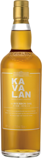 Kavalan  ex-Bourbon Oak Single Malt Whisky (700 ml)