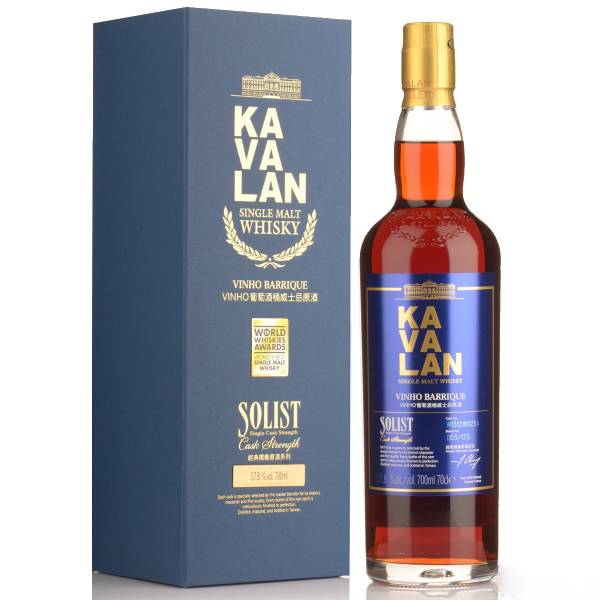 Kavalan  Solist Vinho Barrique Single Cask Strength Single Malt Whisky (700 ml)