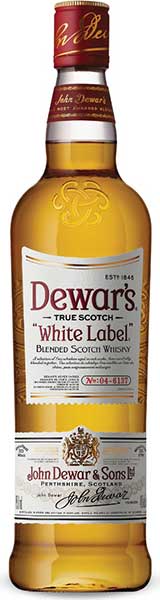 Dewar's  White Label Blended Scotch Whisky (700 ml)