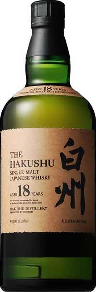 Suntory  Hakushu 18 Years Old Whisky (700 ml)