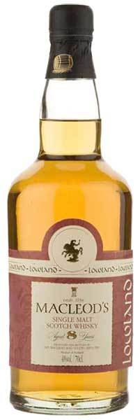 Macleod's 8 Year Old Lowland Single Malt Whisky (700 ml)