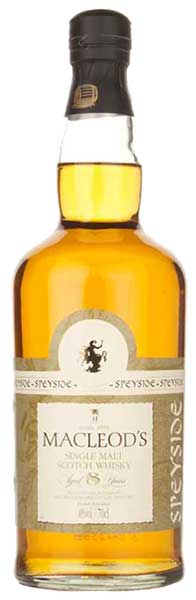 Macleod's 8 Year Old Speyside Single Malt Whisky (700 ml)
