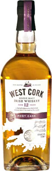 West Cork  12 YO Port Cask (700 ml)