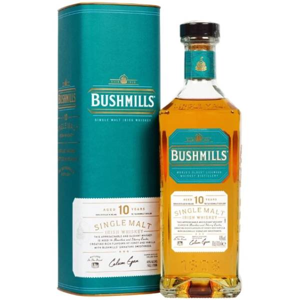 Bushmills  Single Malt aged 10 years (700 ml)
