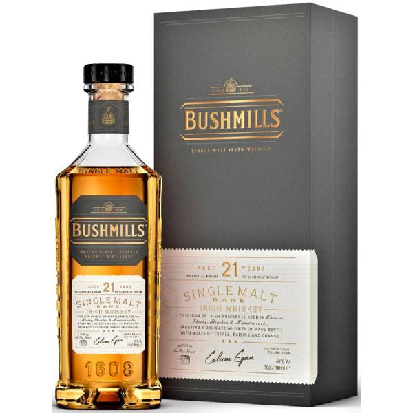Bushmills  Single Malt aged 21 years (700 ml)
