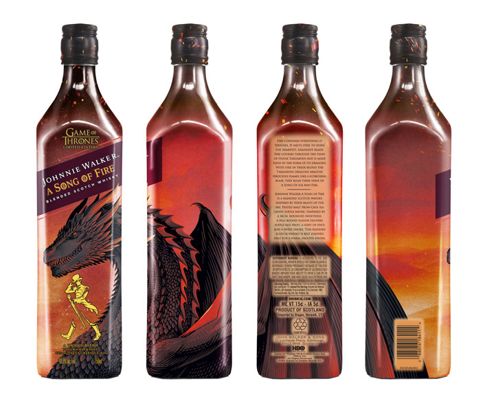 Johnnie Walker  A Song of Fire (750 ml)