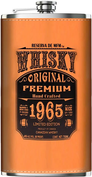 Casa Maestri  Flask Whiskey (750 ml)