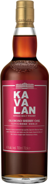 Kavalan  Oloroso Sherry Oak Single Malt Whisky (700 ml)