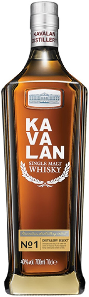 Kavalan  Distillery Select No.1 Single Malt Whisky (700 ml)