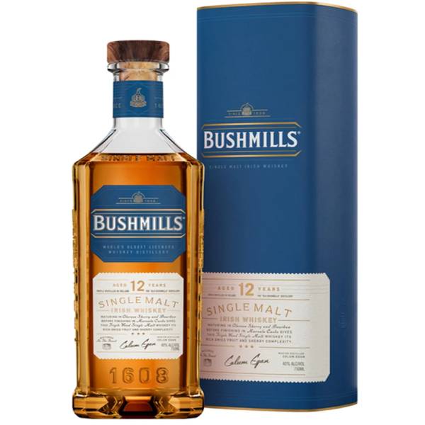Bushmills  Single Malt aged 12 years (700 ml)