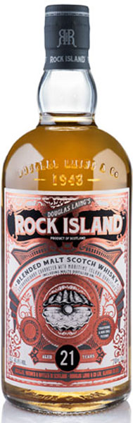 Douglas Laing's  Rock Island Blended Malt 21 Years (700 ml)