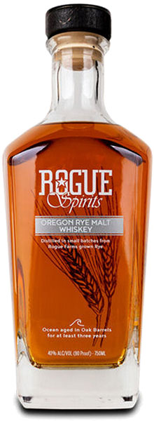 Rogue  Spirits Oregon Rye Malt Whiskey (750 ml)