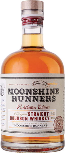 Moonshine Runners  Straight Bourbon Whiskey (700 ml)