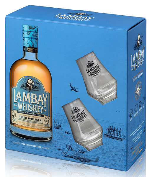 Lambay  Small Batch Blend Irish whiskey Gift Set