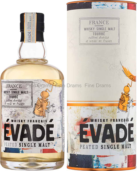 Evade  France Single Malt Peated Whisky (700 ml)