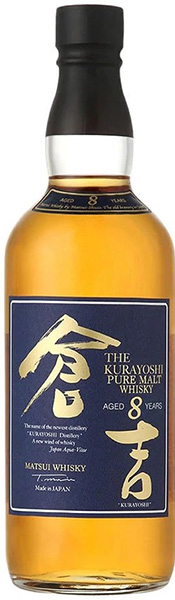 Kurayoshi  8 Year Old Pure Malt Whisky (700 ml)