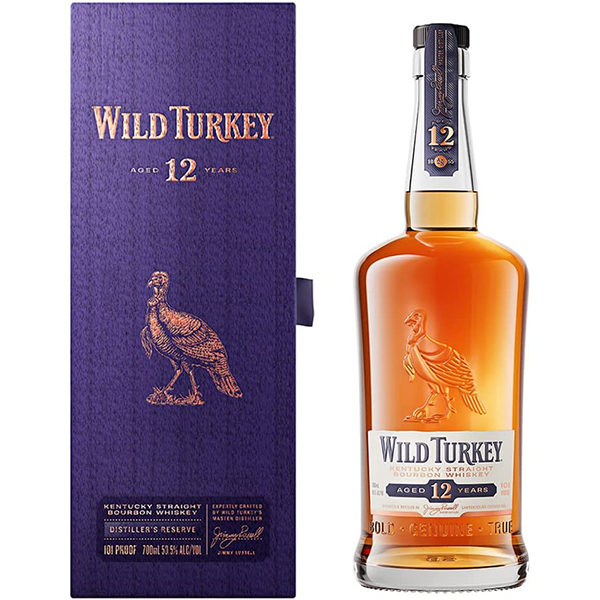Wild Turkey  Aged 12 Years Bourbon Whisky (700 ml)